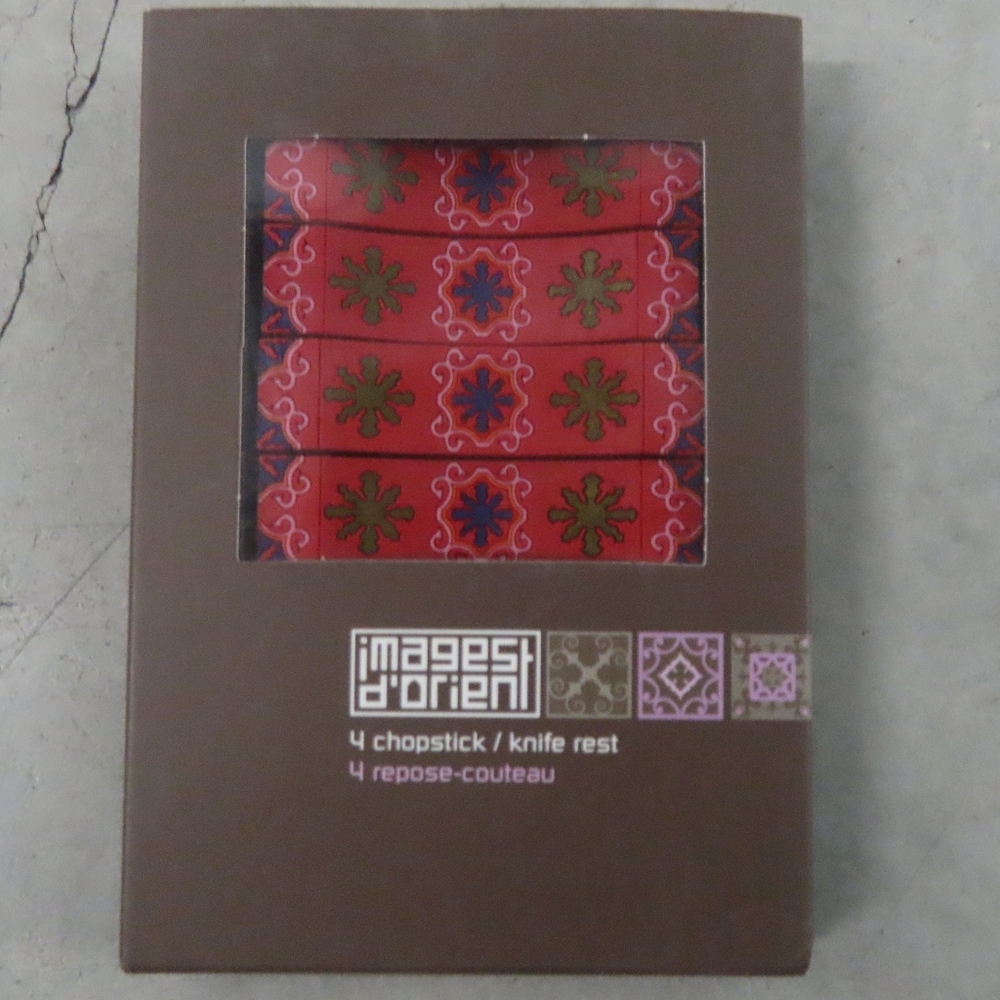 eusamex Images d'Orient chopstick/Knife Rest 4 piece sejjadeh pink #6